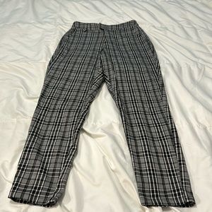 Ladies plaid pants